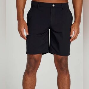 Red Vanly Pull On Golf Shorts